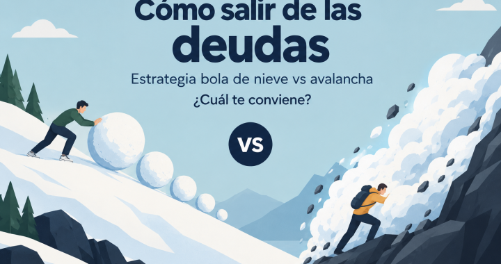 Cómo salir de las deudas: estrategia bola de nieve vs avalancha, cuál te conviene