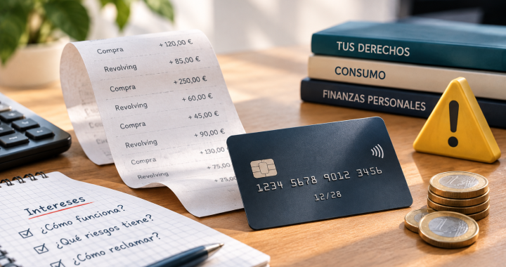 Tarjeta revolving: qué es, riesgos y cómo reclamar los intereses